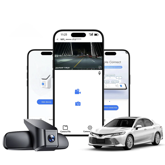 4K Dash Cam for Audi，with STARVIS 2 Sensor, WiFi, App, Loop Recording, G-Sensor,  24H Parking Mode