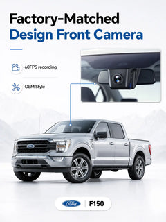 ovaman OEM‑Style Streaming Rearview Mirror with Dash Cam for Ford F‑150-3