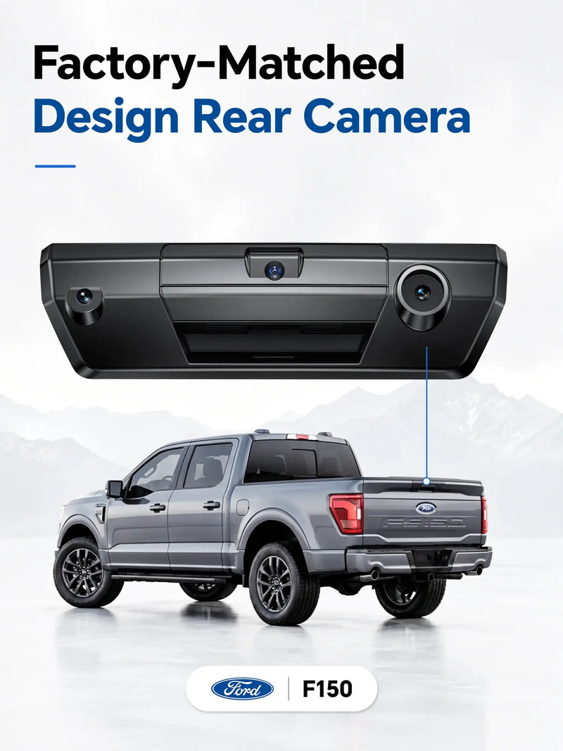 ovaman OEM‑Style Streaming Rearview Mirror with Dash Cam for Ford F‑150-4