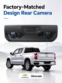 ovaman OEM‑Style Streaming Rearview Mirror with Dash Cam for Chevy Silverado (HD2-4925, 8 Vents)-4