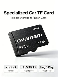 OVAMAN 256GB Micro SD Card – High-Speed, High-Capacity Storage for Your Dash Cam-1